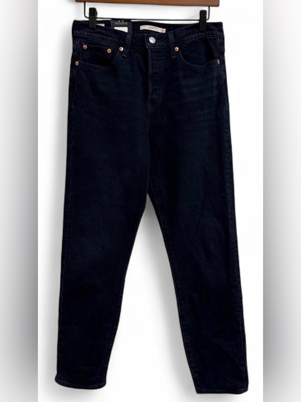 Levi's Women’s Wedgie High Rise Dark Blue Jeans 28 NWT